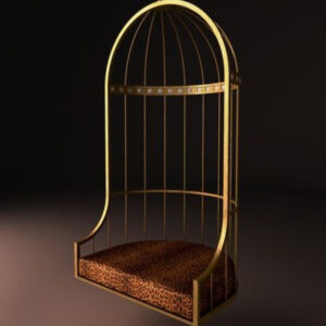 Iron Swing Bed 10